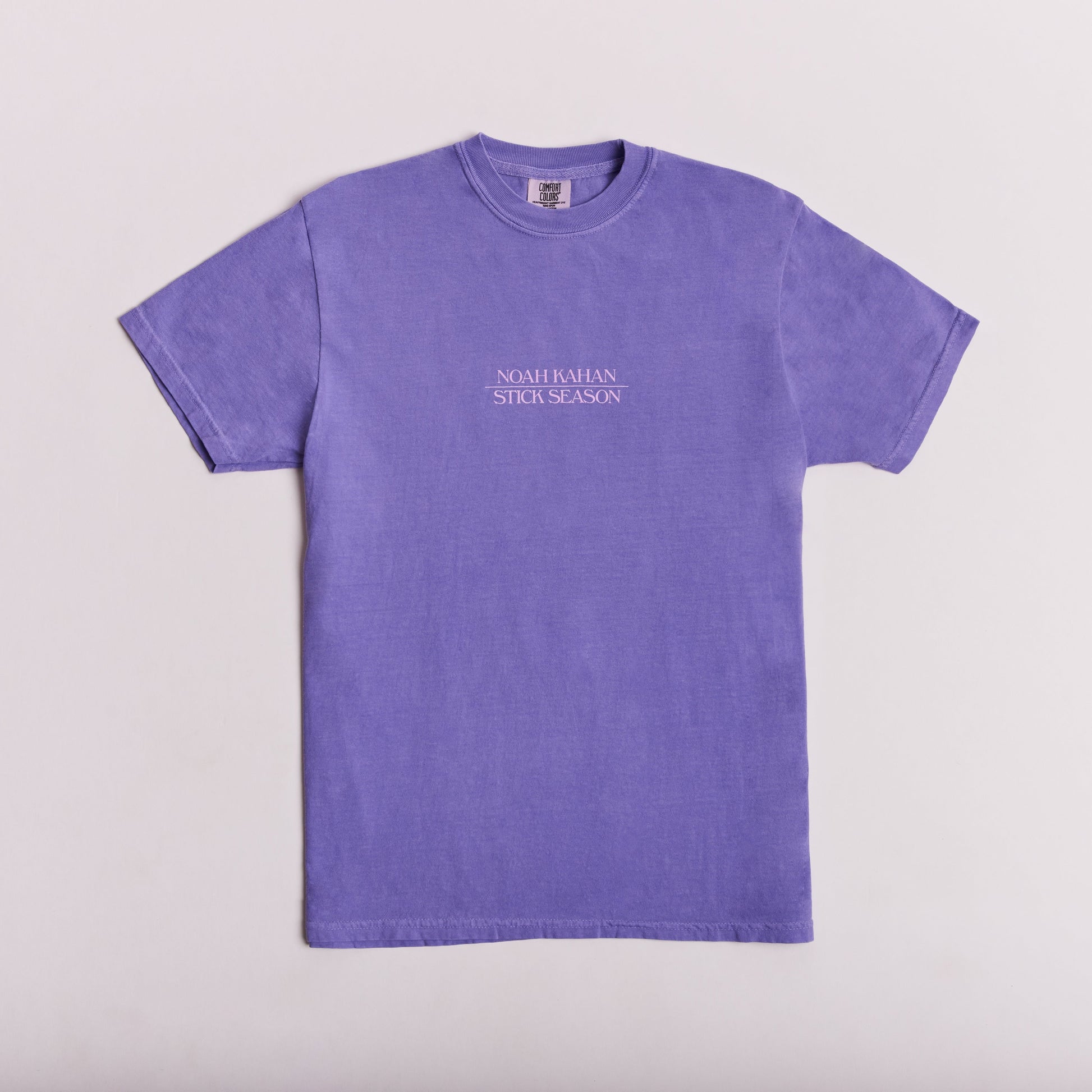 Stick Season Violet Tee Front