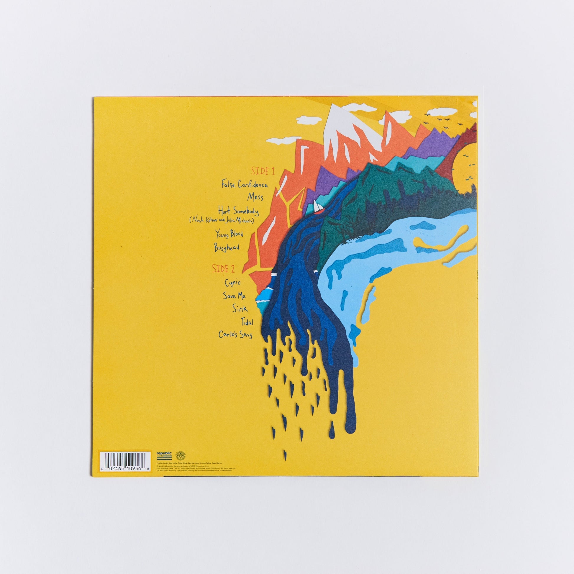 Busyhead Vinyl (Yellow) Back