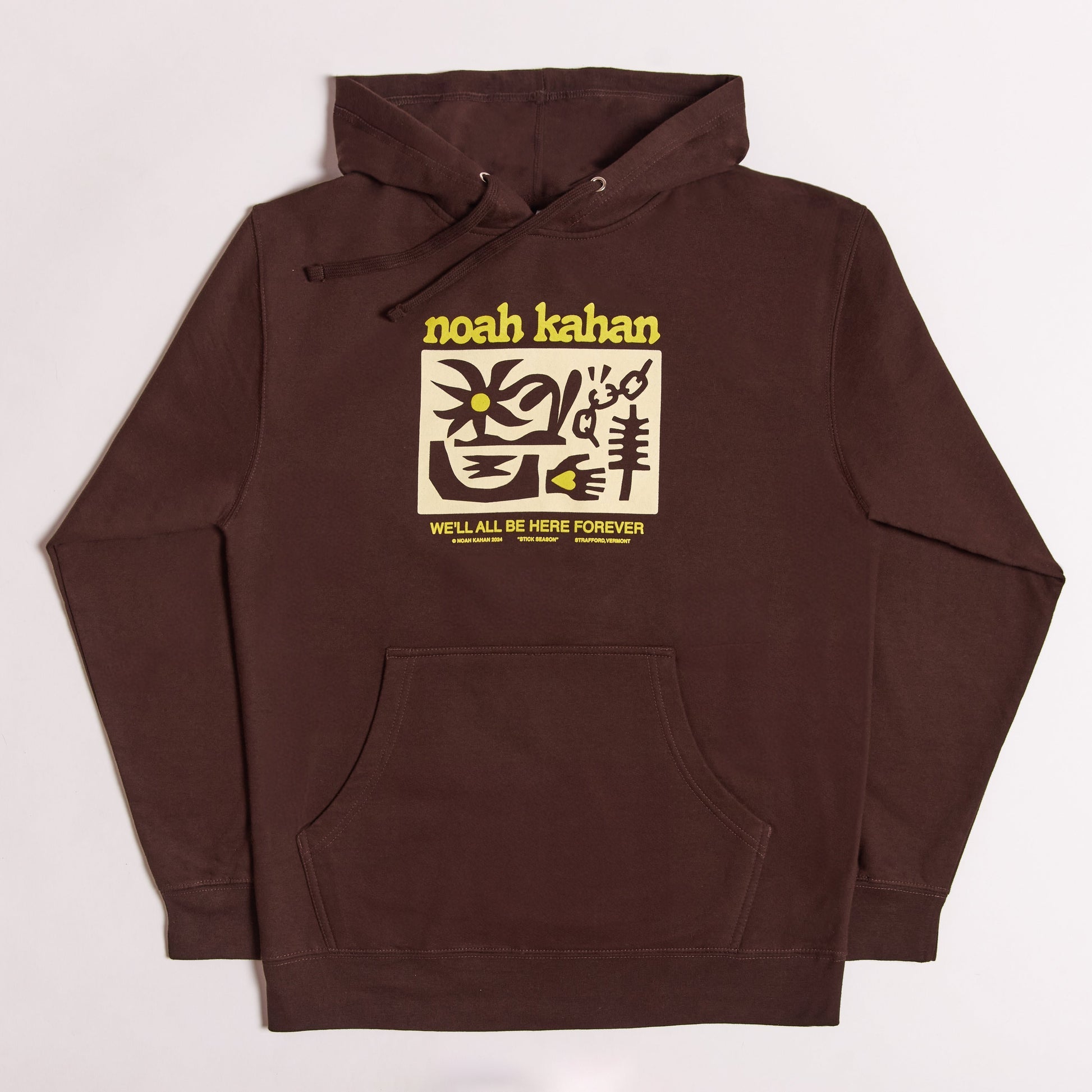 2024 We'll All Be Here Forever Tour Hoodie Front