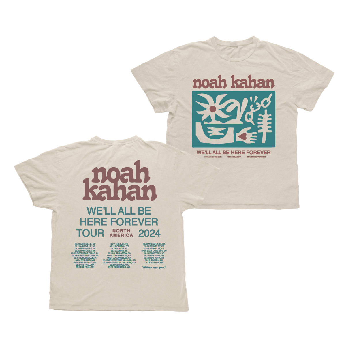 Noah Kahan Hotline Tee