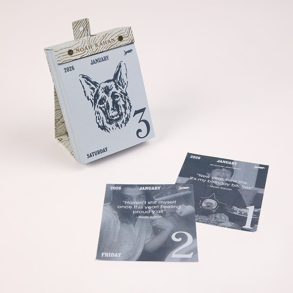 2026 Calendar: 365 Days of Noah