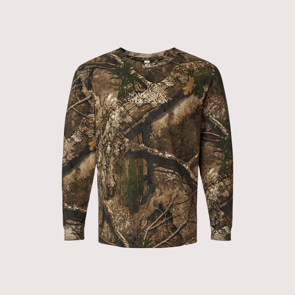 Stick Season Camo Longsleeve Front