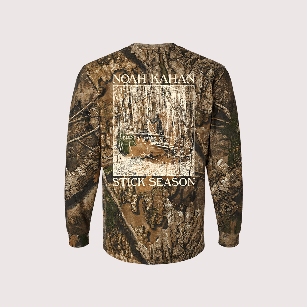 Stick Season Camo Longsleeve Back