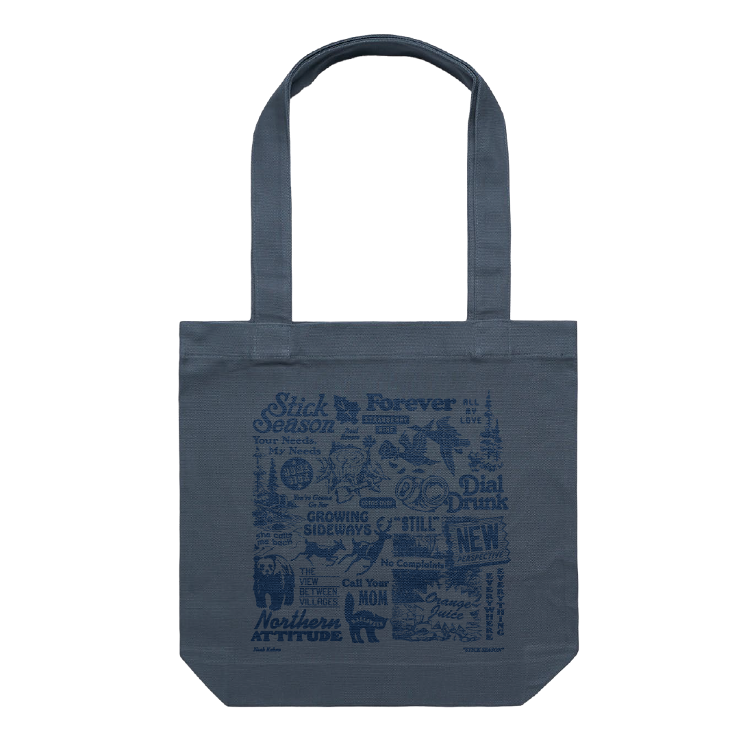 Stick Season Forever Tote - Blue