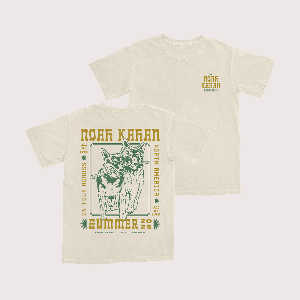 Passing Through USA Tee Front and Back