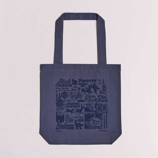 Stick Season Forever Tote - Blue