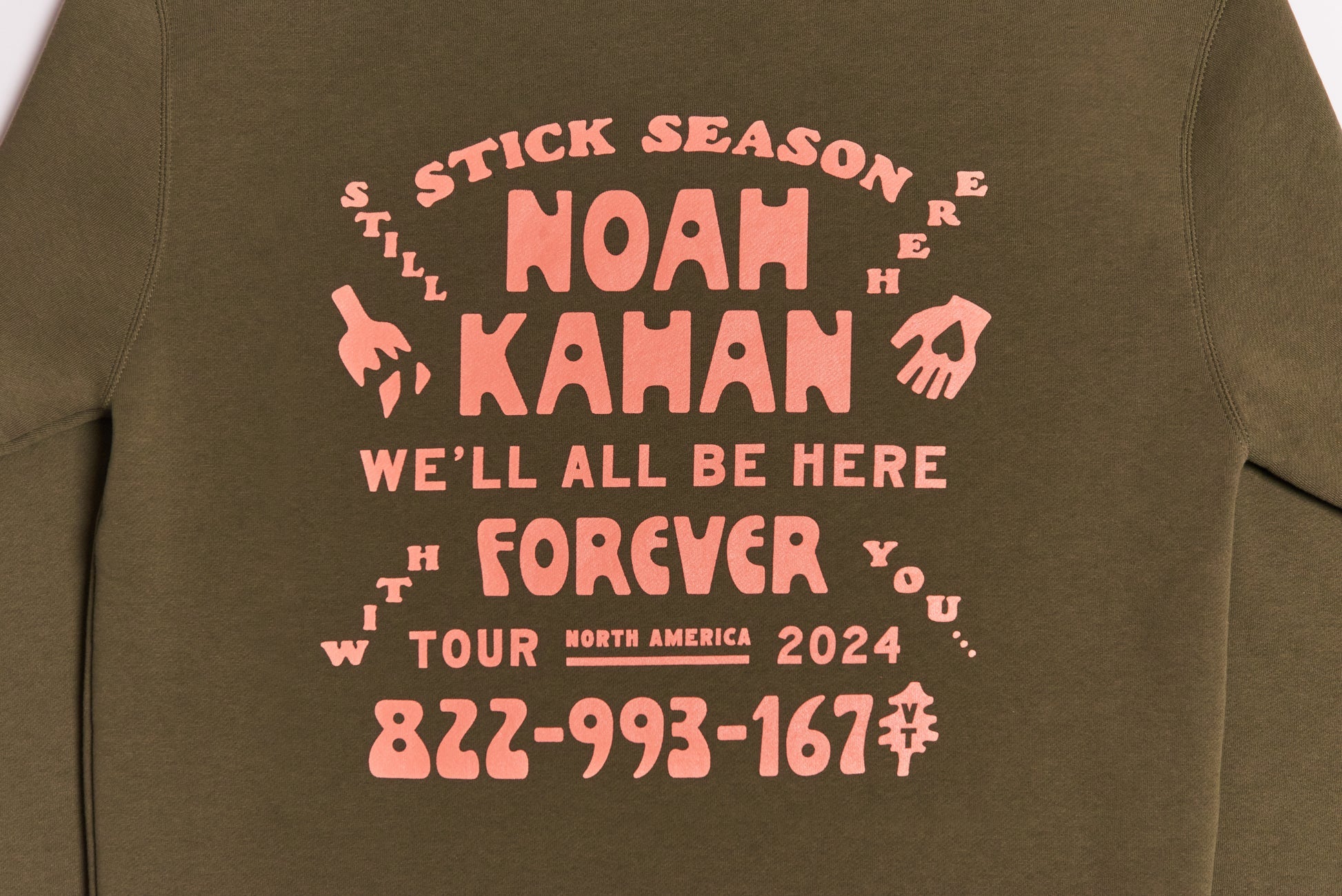 2024 We'll All Be Here Forever Tour Crewneck - Noah Kahan