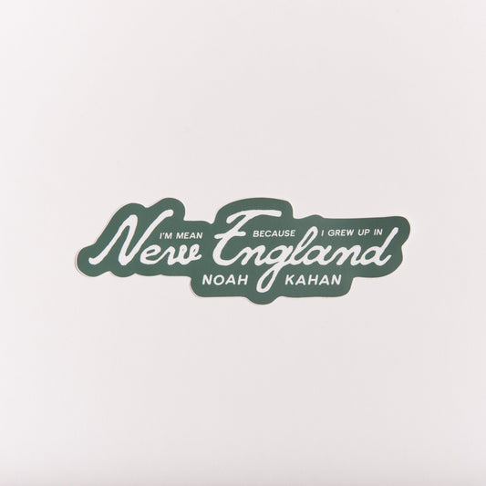 New England Bumper Sticker