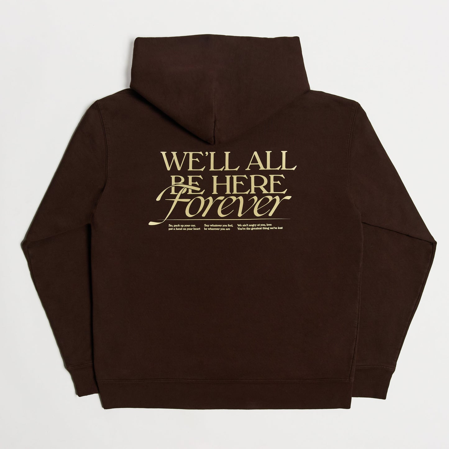 We'll All Be Here Forever Hoodie