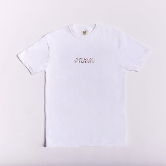 Stick Season White Tee