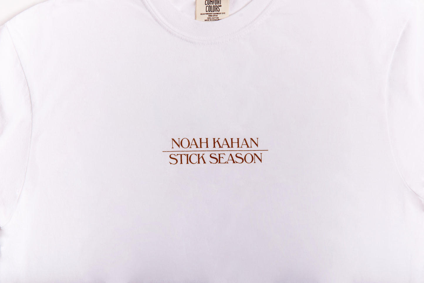 Stick Season White Tee