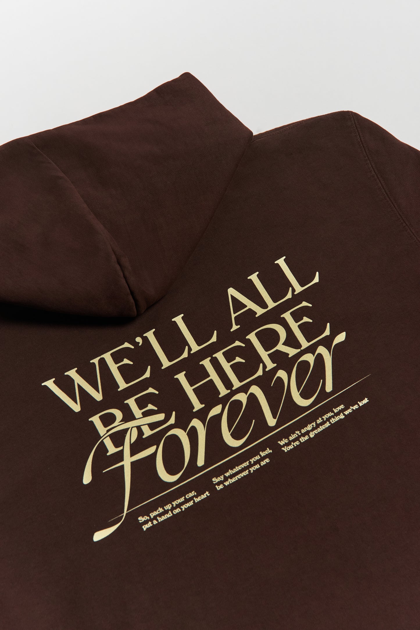 We'll All Be Here Forever Hoodie