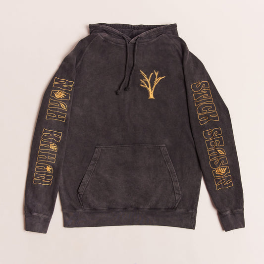 Stick Season Hoodie - Vintage Black