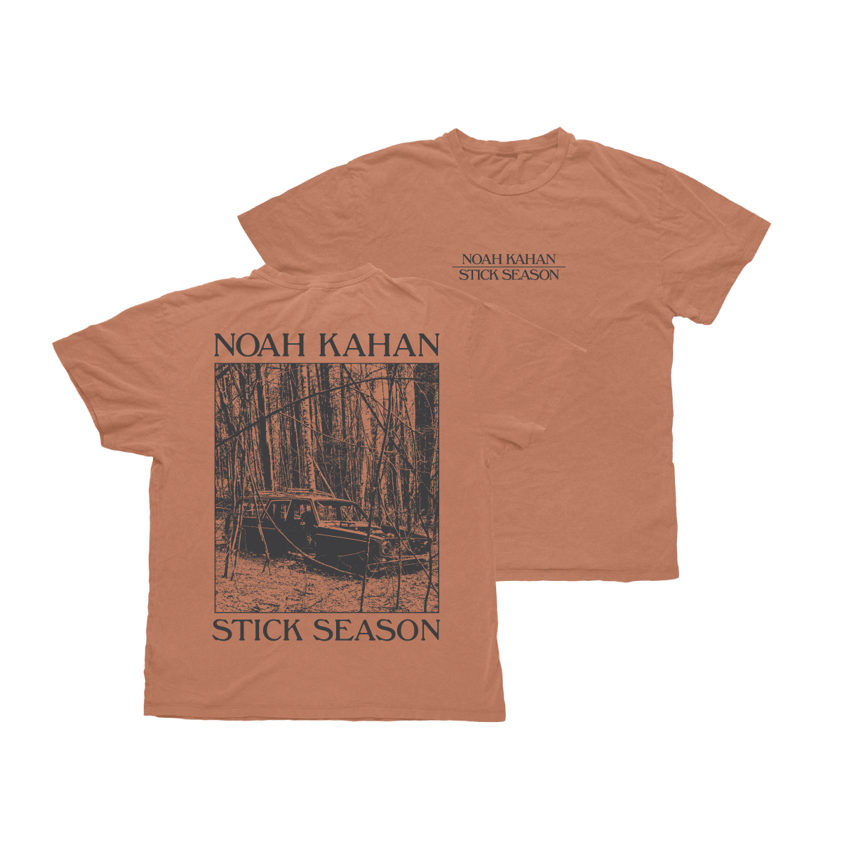 Stick Season Yam Tee Front and Back