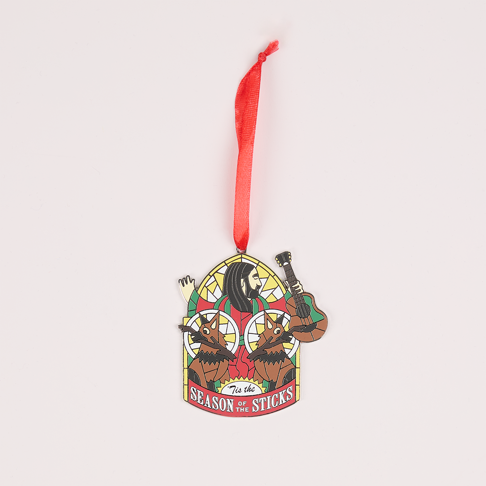 3 Wise Dogs Ornament Full