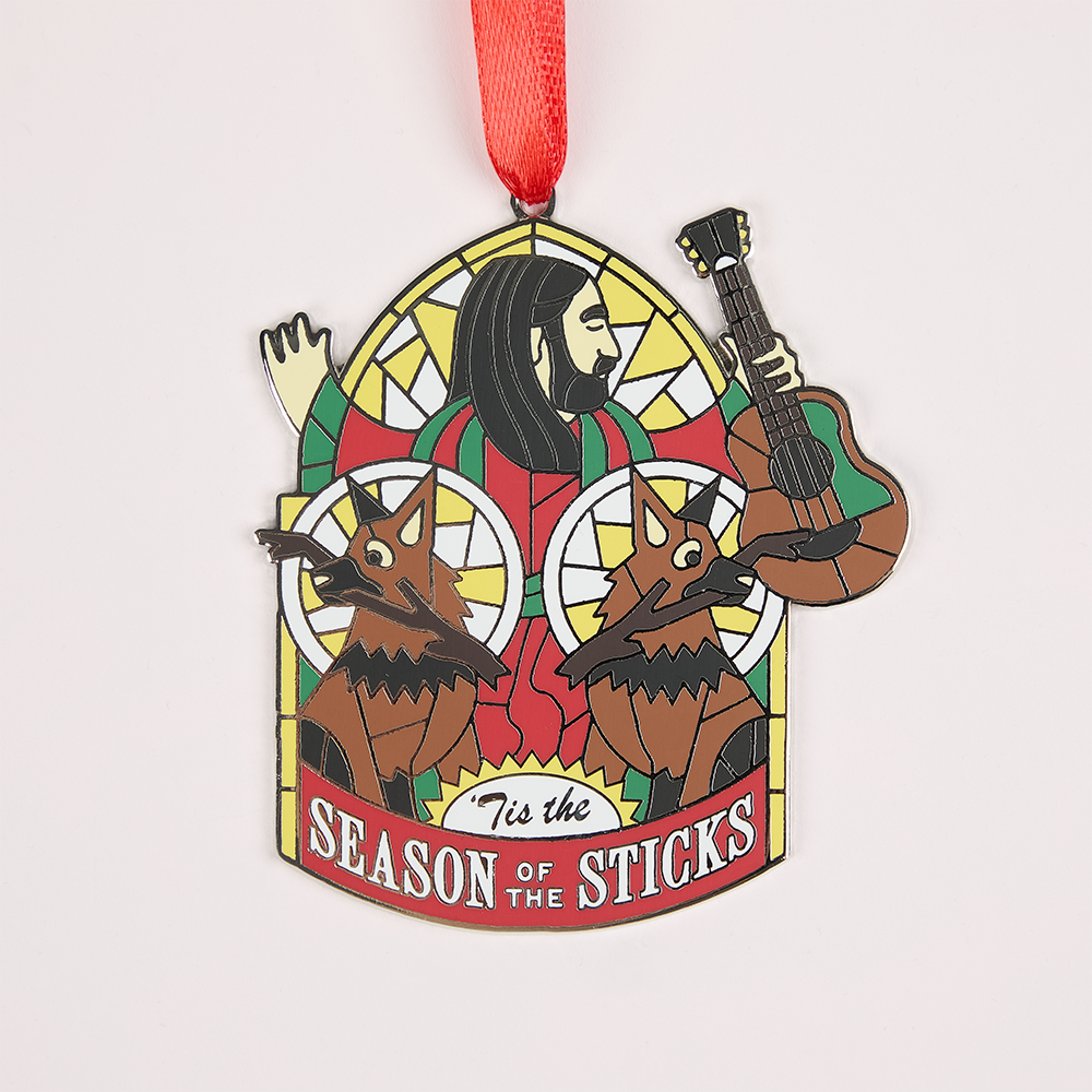 3 Wise Dogs Ornament