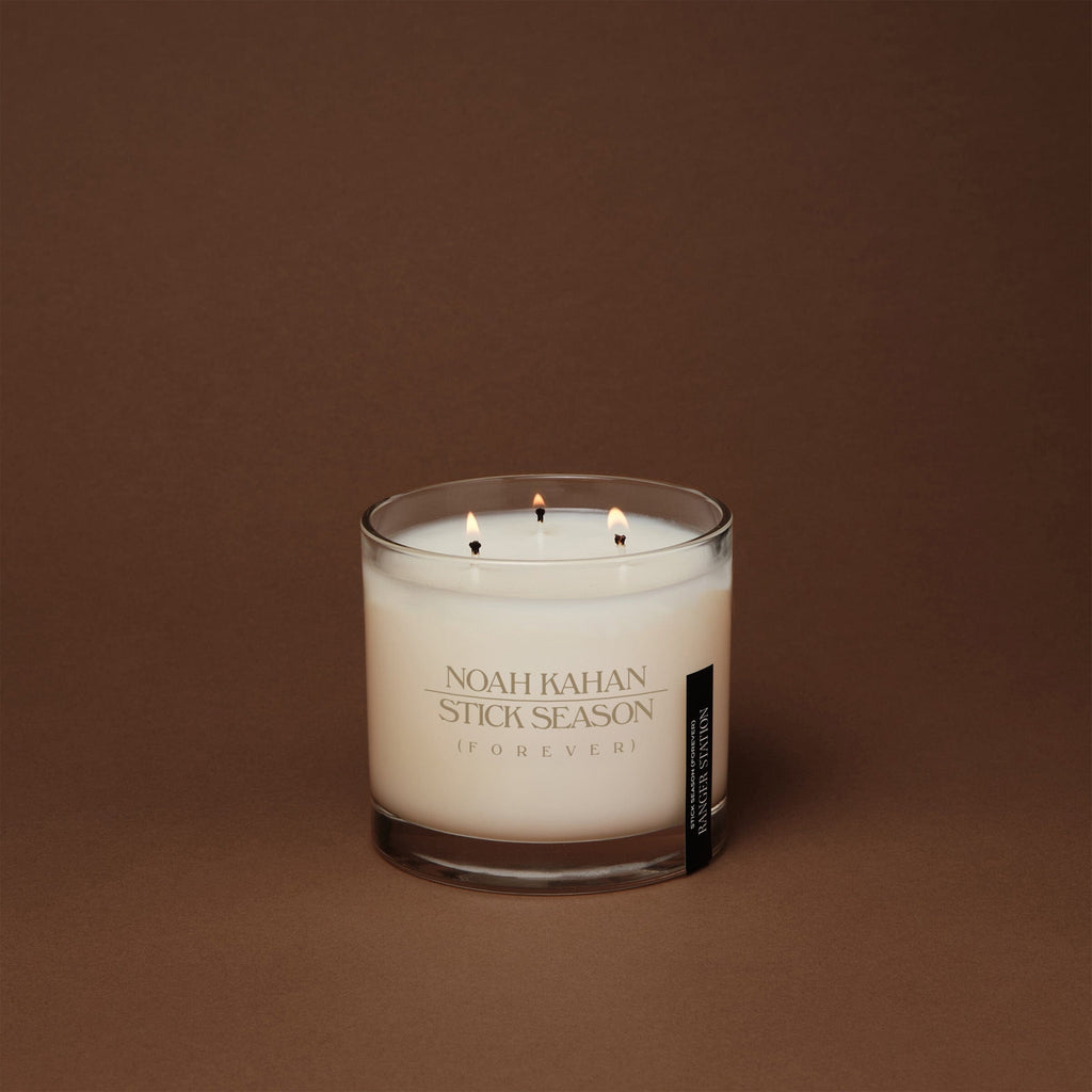 STICK SEASON (FOREVER) MAMMOTH CANDLE + JUMBO MATCHBOOK BUNDLE Candle Lit