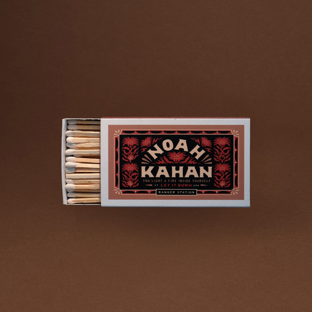 STICK SEASON (FOREVER) MAMMOTH CANDLE + JUMBO MATCHBOOK BUNDLE Matchbox