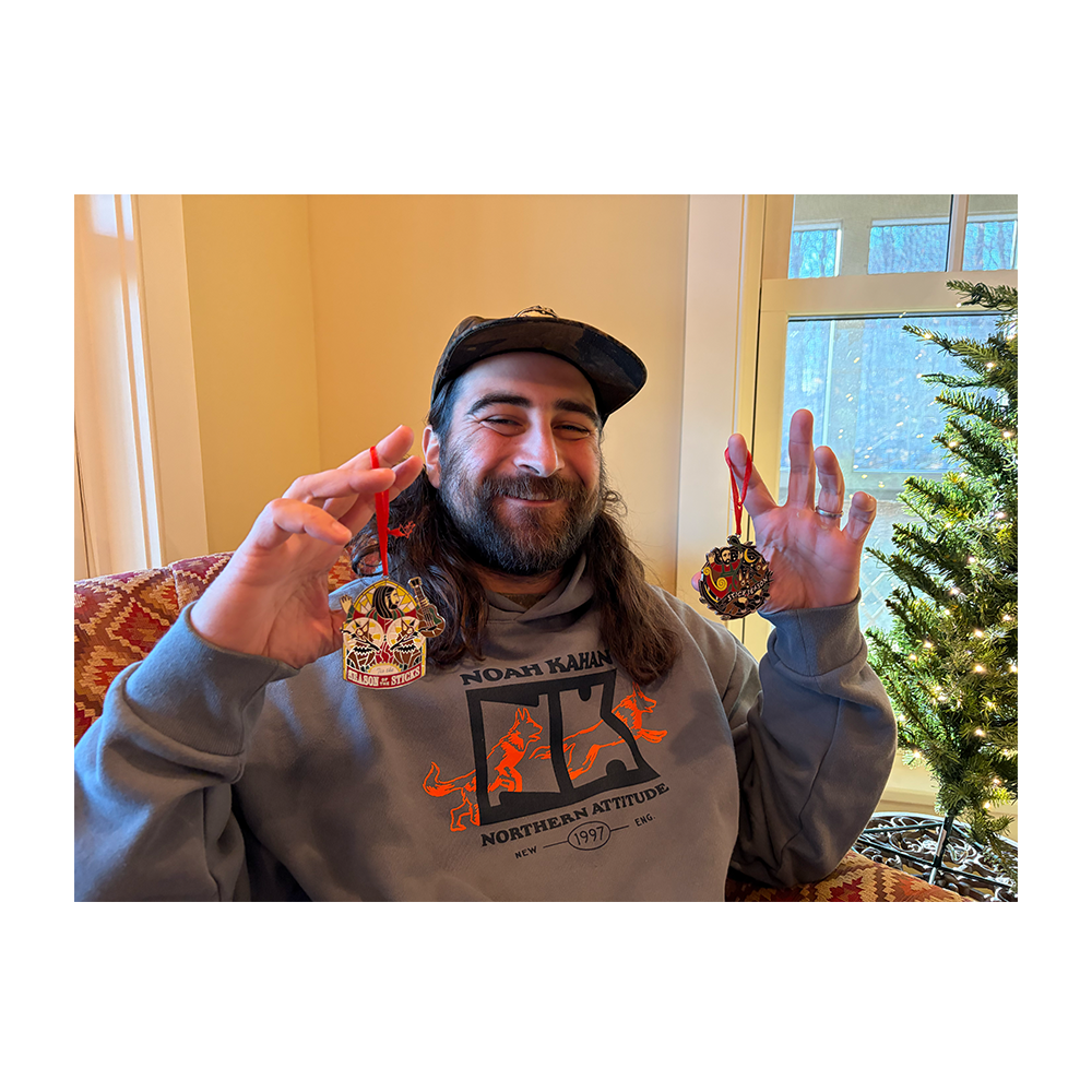 3 Wise Dogs Ornament Noah