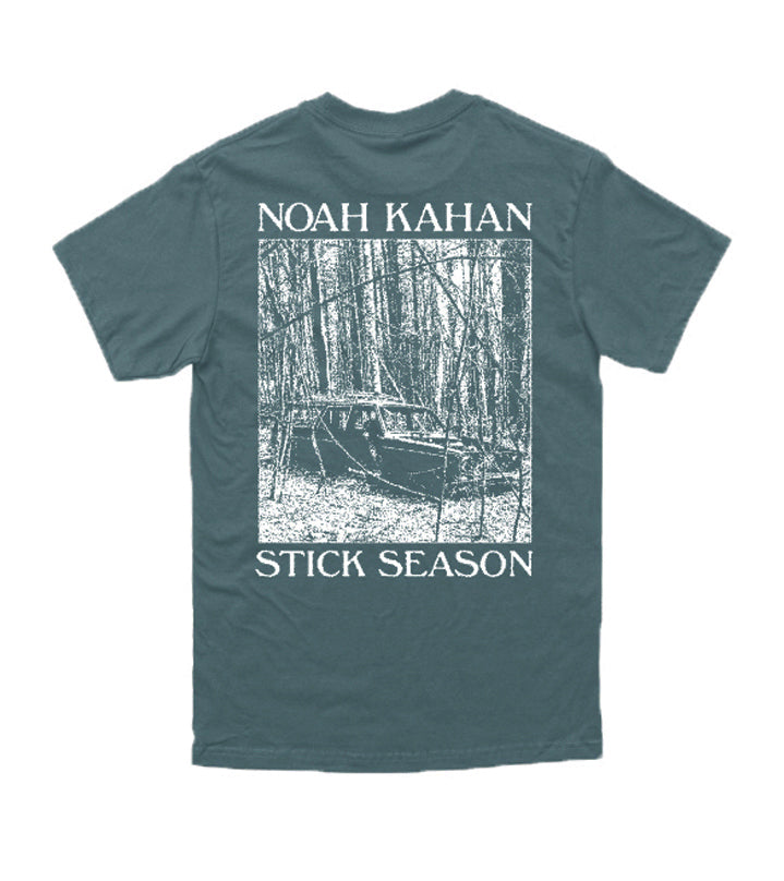 Noah Kahan Stick Season album blue spruce t-shirt